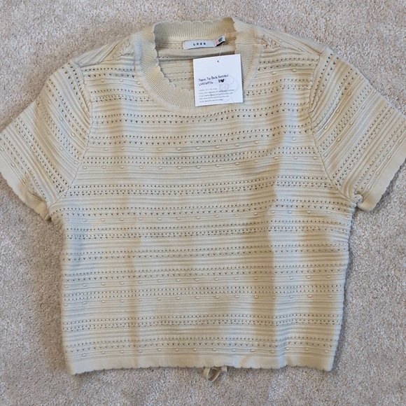 Lush Sweaters - LUSH Claire Tie Back Sweater-NWT!!